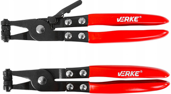VERKE V06342 SZCZYPCE DO OPASEK ZACISKOWYCH ROZPRĘŻNYCH - 2 SZTUKI