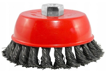 VERKE V05256 SZCZOTKA CZOŁOWA PLECIONA 5'' 125mm M14