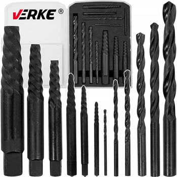 VERKE V86485 WYKRĘTAKI DO ZERWANYCH ŚRUB 6+6 SZT