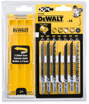 DeWALT DT2298 ZESTAW BRZESZCZOTÓW XPC DREWNO 14pc