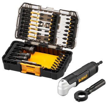 DeWALT DT70782 ZESTAW BITÓW Z UCHWYTEM KĄTOWYM MCLAREN BLACK EDITION 