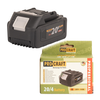 PROCRAFT 20/4 AKUMULATOR 20V 4,0AH