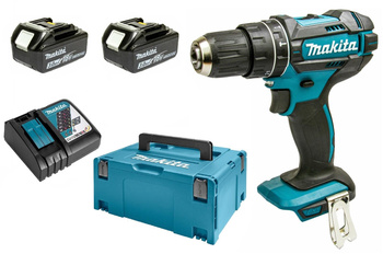 MAKITA DHP482RFJ AKU WKRĘTARKA UDAR 62Nm + 2x3,0A