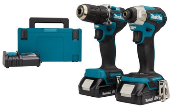 MAKITA DLX2423AJ WKRĘTARKA DDF487 + ZAKRĘTARKA DTD157 2x2,0Ah