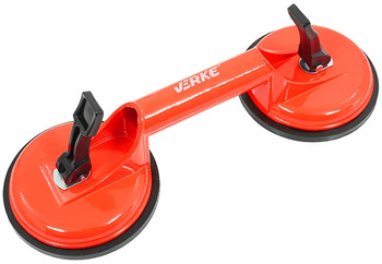 VERKE V08215 PRZYSSAWKA RĘCZNA UCHWYT SZYB SZKŁA BLACHY PŁYT PŁYTEK GLAZURY 115MM 70KG