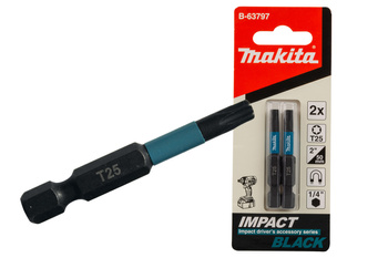 MAKITA B-63797 KOŃCÓWKA WKRĘTAKOWA T25-50MM 2SZT IMPACT