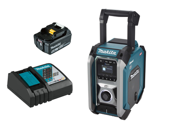 MAKITA MR007G RADIO BUDOWLANE FM/BLUETOOTH/DAB+ + 5Ah + ŁADOWARKA