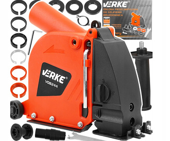 VERKE V08244 OSŁONA PRZECIWPYŁOWA BRUZDOWNICA DO SZLIFIERKI 125mm