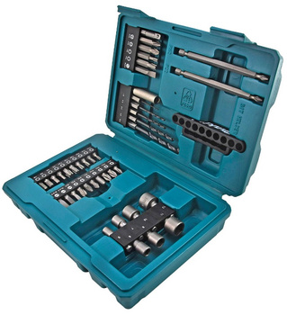 MAKITA E-13166 ZESTAW OSPRZĘTU W WALIZCE 42 SZT. 6 SZTUK