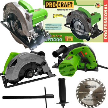 PROCRAFT KR1400  PILARKA TARCZOWA 1400W TARCZA 185 MM