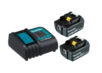 MAKITA DC18SD ŁADOWARKA Li-Ion LXT 18V + 2x AKUMULATOR 5Ah BL1850B