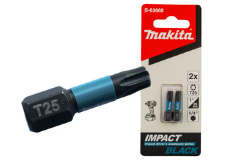 MAKITA B-63688  KOŃCÓWKA WKRĘTAKOWA T25-25MM 2SZT IMPACT