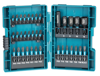 MAKITA B-66880 ZESTAW BITÓW / NASADEK UDAROWYCH IMPACT BLACK 35 SZT.