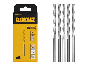 DEWALT DT6621 ZESTAW 5 FREZÓW DO FREZARKI PŁYT GK DCE555