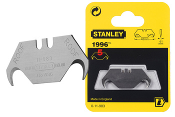 STANLEY 0-11-983 OSTRZE HAKOWE 1996 5 SZT.