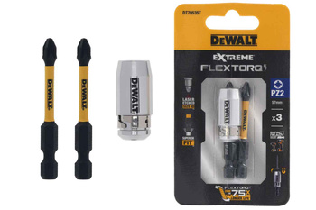 DeWALT DT70535T 2 x BIT UDAROWY IMPACT PZ2 + UCHWYT
